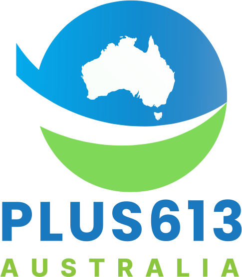 PLUS613 AUSTRALIA Logo